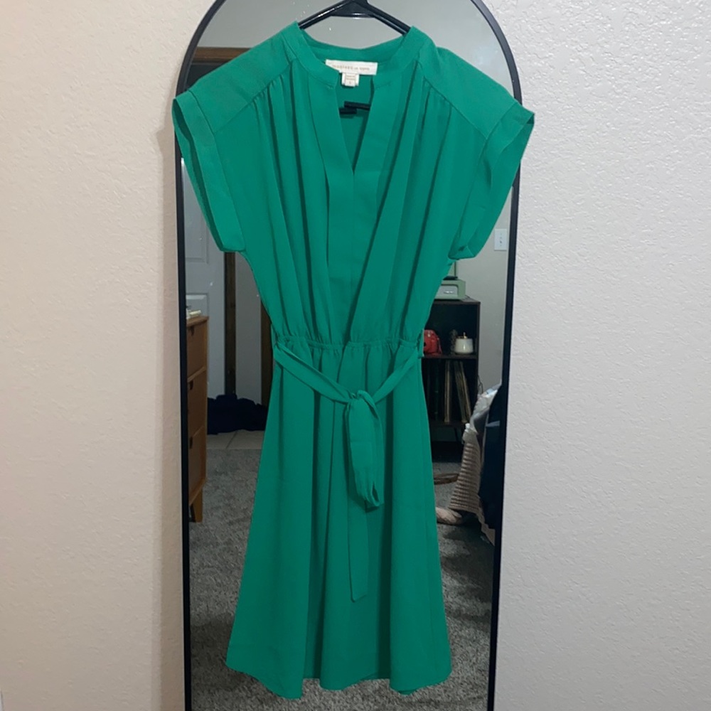 Monteau Tie Front Dress